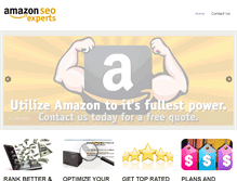 Tablet Screenshot of amazonseoexperts.com